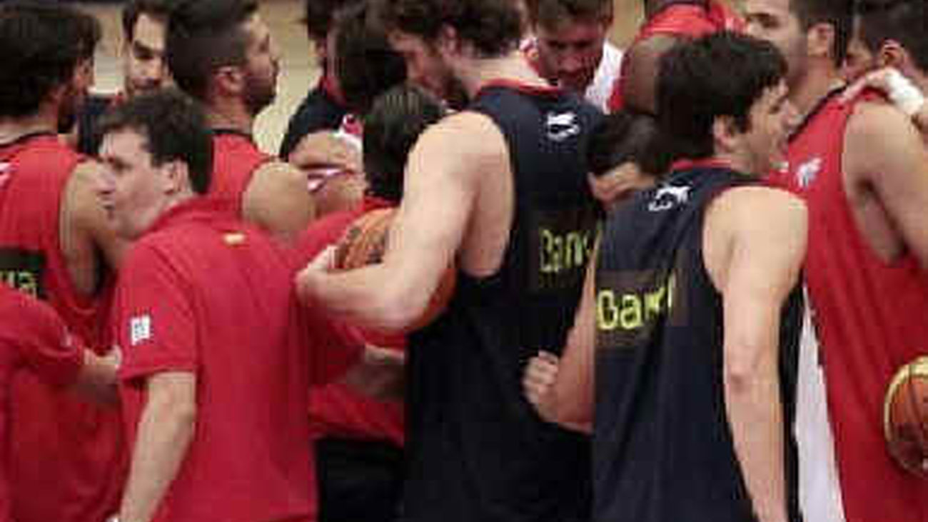 La selección española de baloncesto se machaca en el "Triángulo de Oro"
