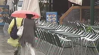 Lluvias y tormentas en algunas provincias españolas