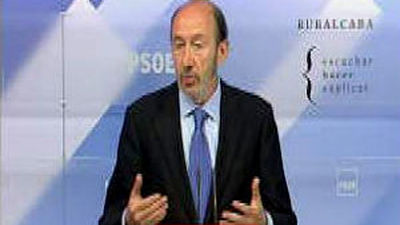 Rubalcaba pide a sindicatos y patronal  un acuerdo urgente sobre rentas