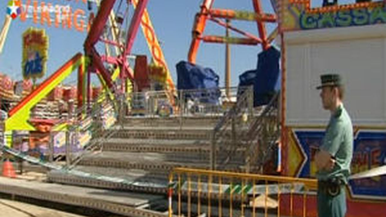 Tres muertos tras desprenderse una atracción de feria en la provincia de Toledo