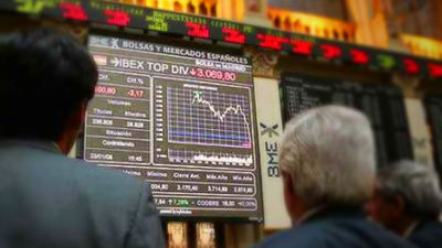 Leve caída de las bolsas europeas por el estancamiento de Alemania