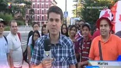 Ya están aquí los peregrinos