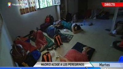 La primera noche de los peregrinos