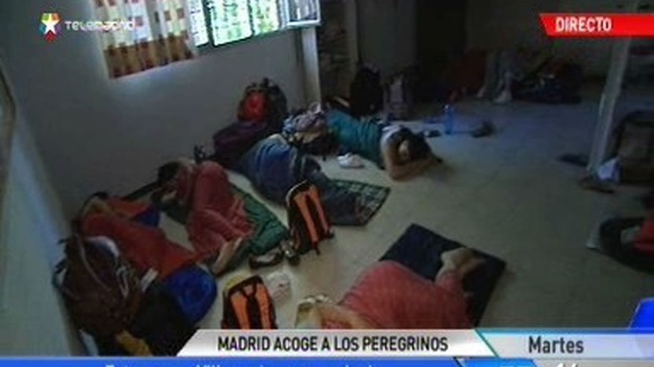 La primera noche de los peregrinos