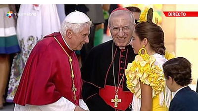 El Papa, "satisfecho" y "agradecido" tras la jornada,  según la Embajadora de España en El Vaticano