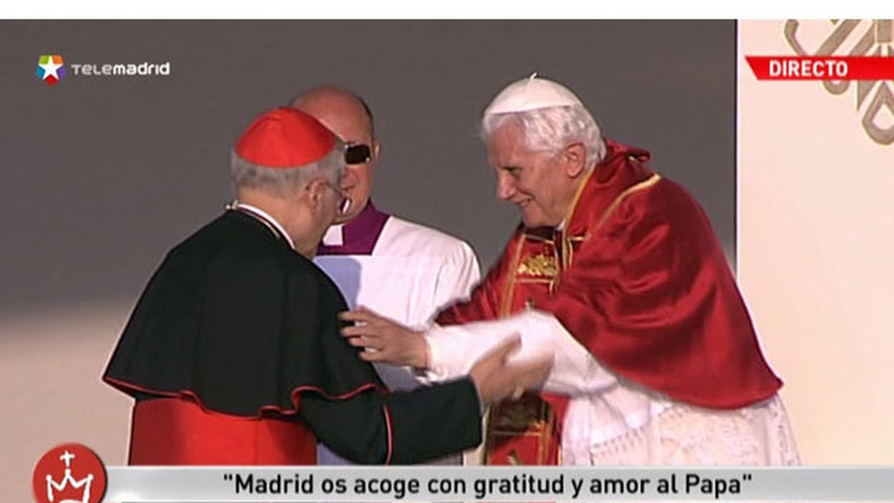 Bienvenida al Papa en Madrid 9