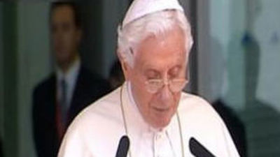 Benedicto XVI pide a los jóvenes que “no se evergüencen del Señor"