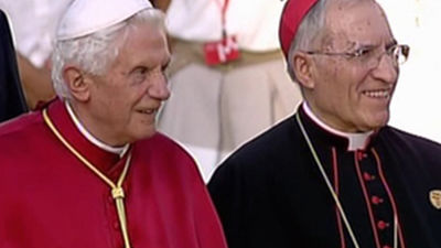 Rouco Varela da la bienvenida al Papa