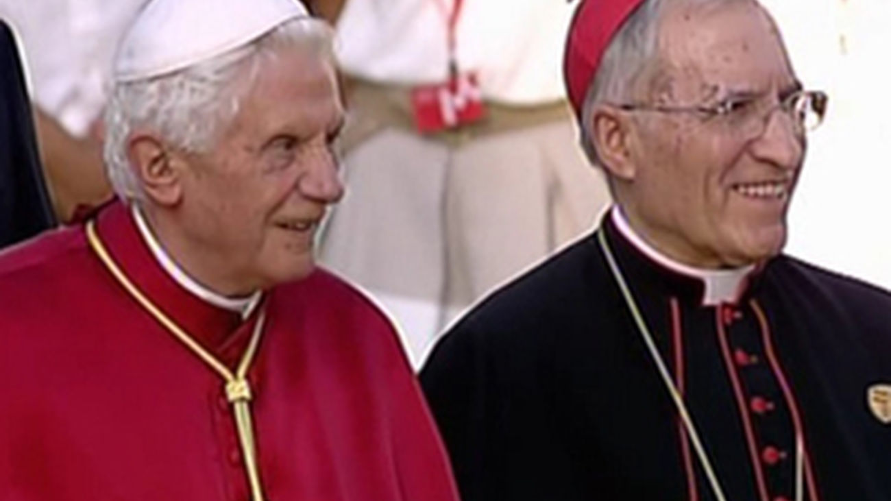 Rouco Varela da la bienvenida al Papa