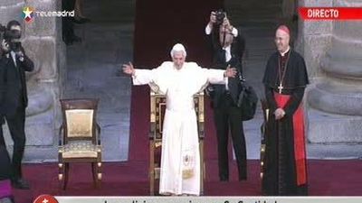 Llegada a la Basílica de San Lorenzo