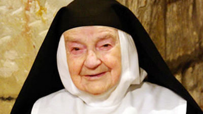 Sor Teresita saludará al Papa en la Nunciatura, tras romper 84 años de clausura