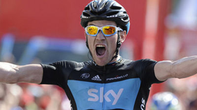 Sutton sorprende en el primer esprint, Bennati nuevo líder