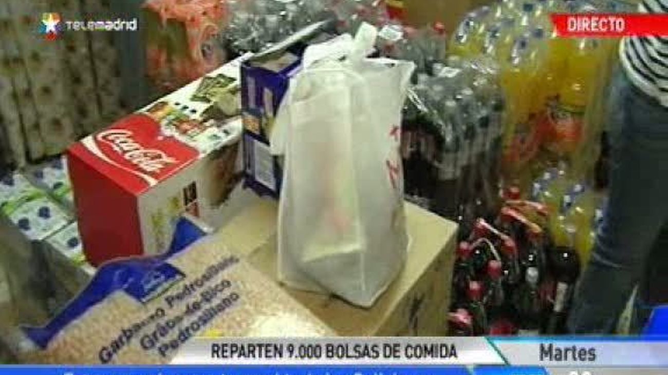 La comida que sobró en la JMJ va a obra social