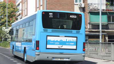 Cinco líneas de la EMT sufrirán desvíos este miércoles  por el partido de fútbol en el Santiago Bernabéu