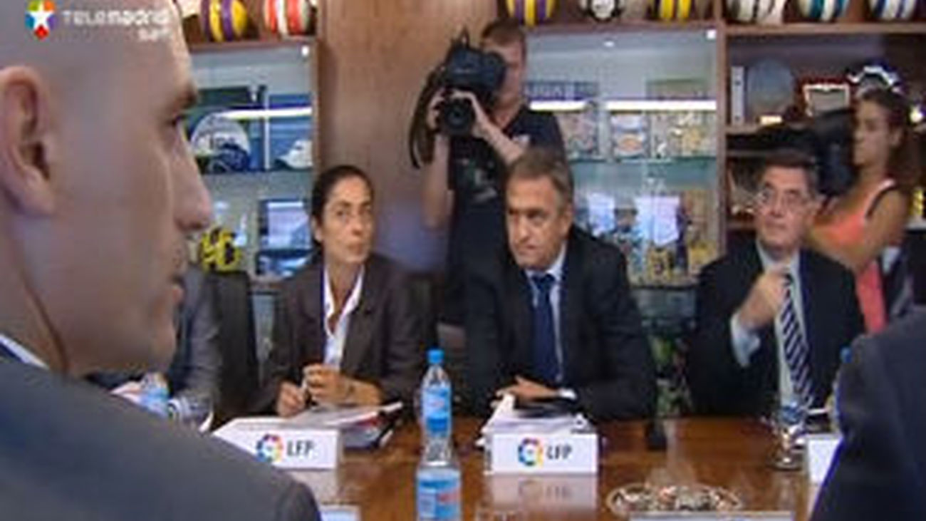 La Liga de Fútbol Profesional y la AFE optimistas para llegar este jueves a un acuerdo