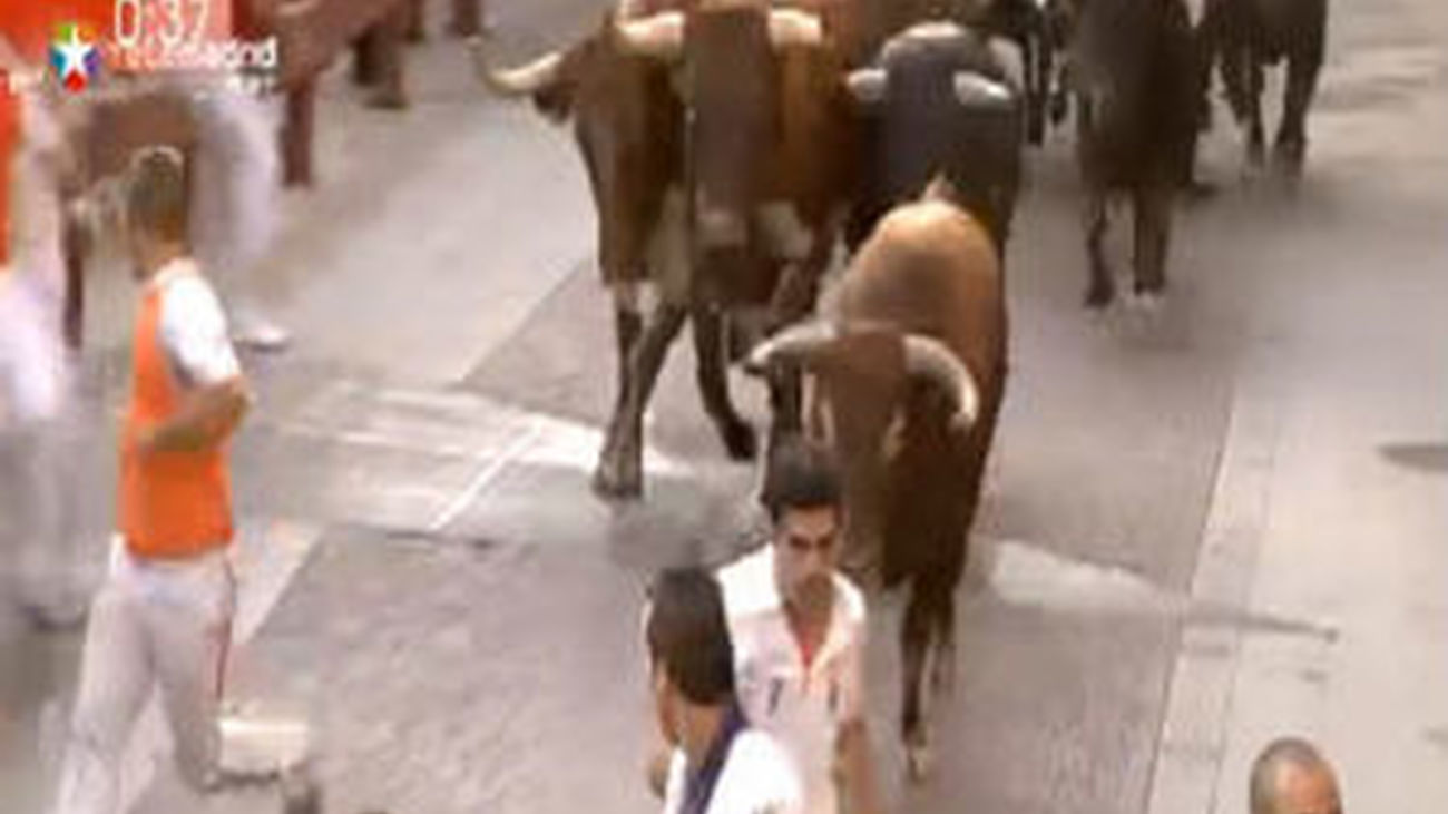 Siete contusionados leves en el penúltimo encierro de San Sebastián Reyes