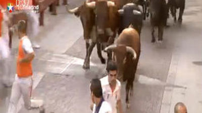 Siete contusionados leves en el penúltimo encierro de San Sebastián Reyes