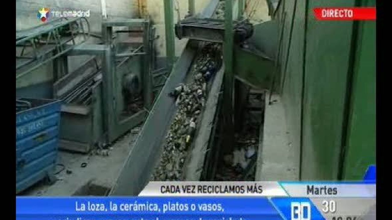 Así se recicla el vidrio