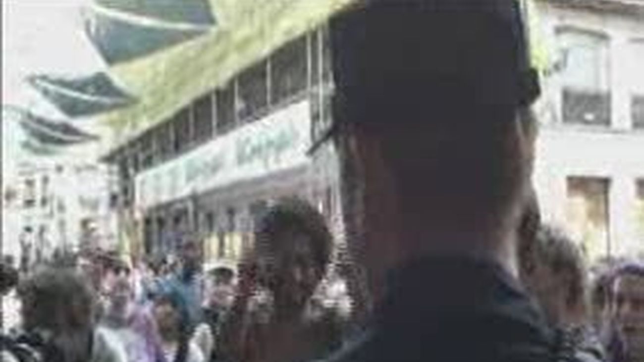 Policías denuncian en Bruselas "la humillación" del Gobierno durante las protestas del 15-M