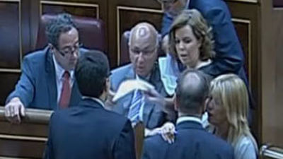 El Congreso ratifica la reforma Constitucional con los votos del PSOE, PP y UPN