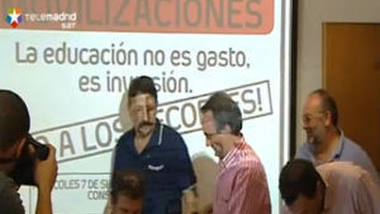 Los sindicatos de la enseñanza de Madrid confirman la huelga para el 14 de septiembre