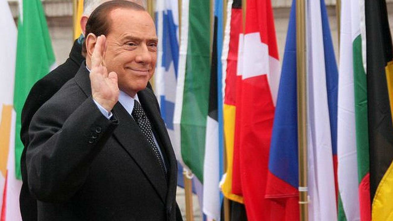 El presidente italiano Silvio Berlusconi