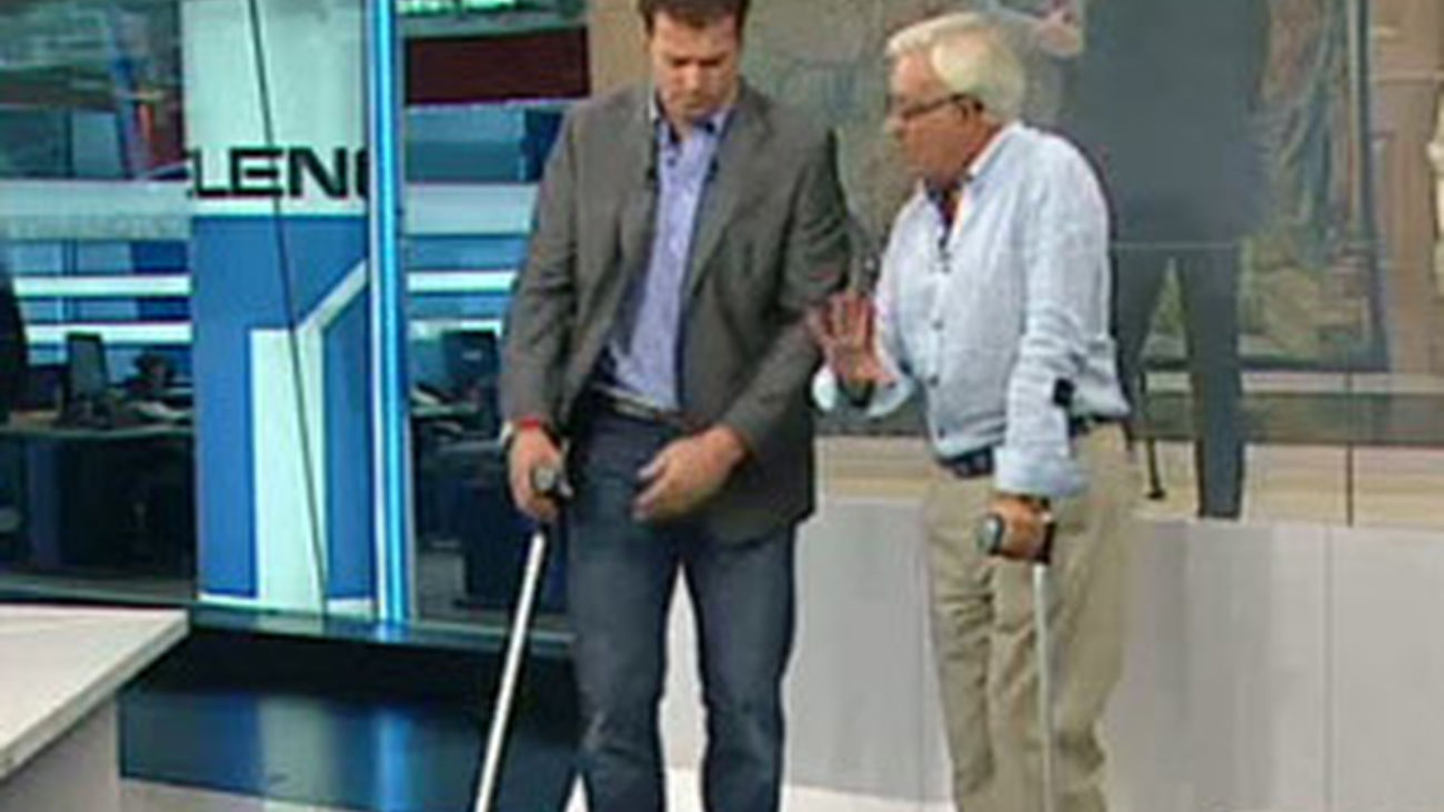 ¿Cómo debemos utilizar las muletas?