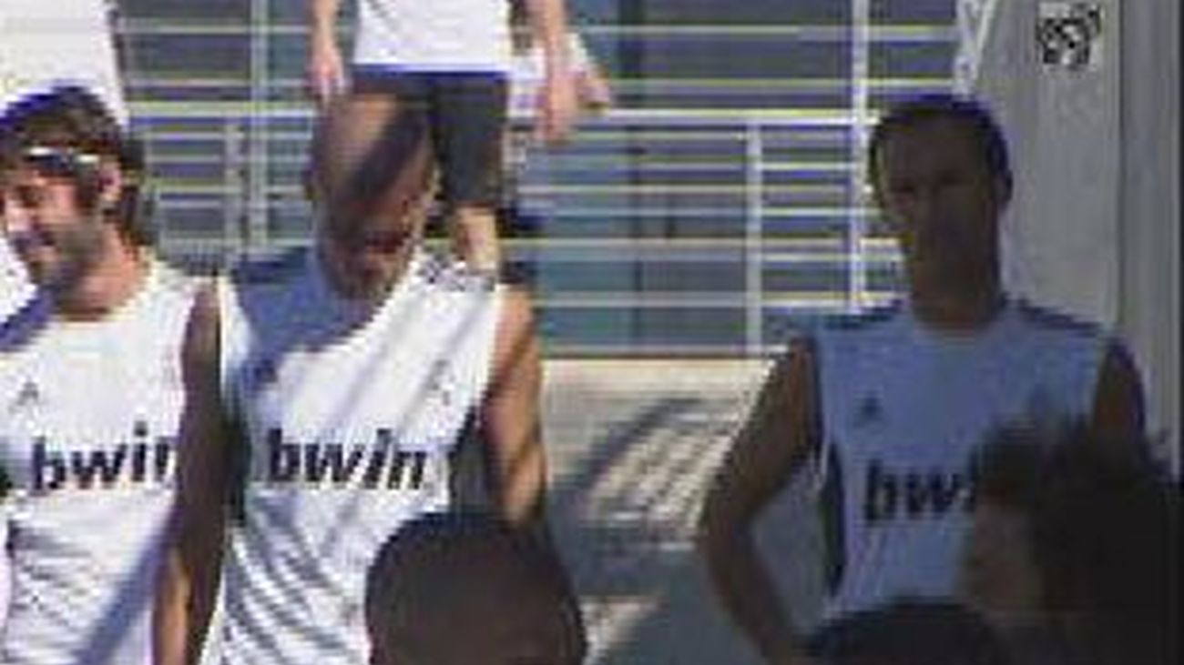 Reencuentro en los entrenamientos de Pepe y Carvalho