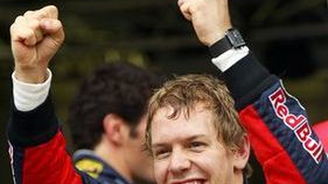 Vettel, más líder tras ganar en Monza, donde Alonso fue tercero