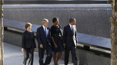 Nueva York conmemora el décimo aniversario del 11-S desde la nueva zona cero