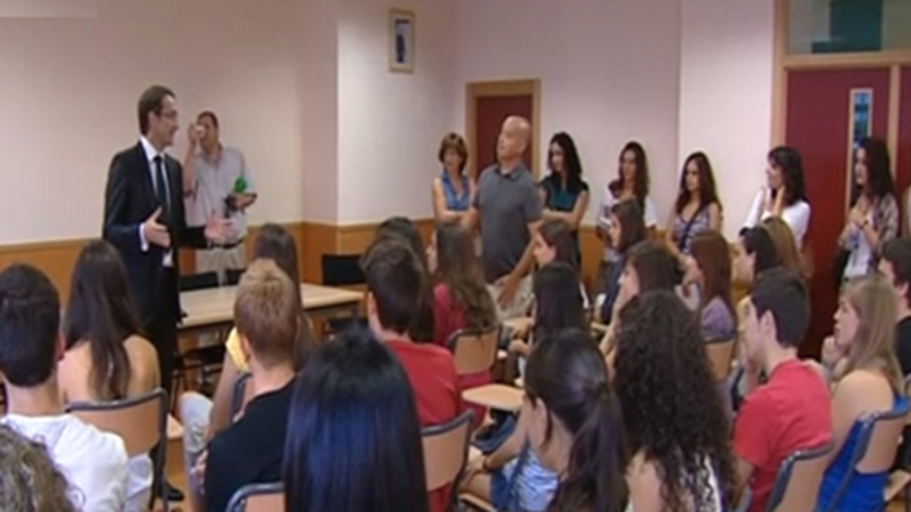 Cuatro grupos de alumnos comienzan el pionero Bachillerato  de Excelencia en el Instituto San Mateo