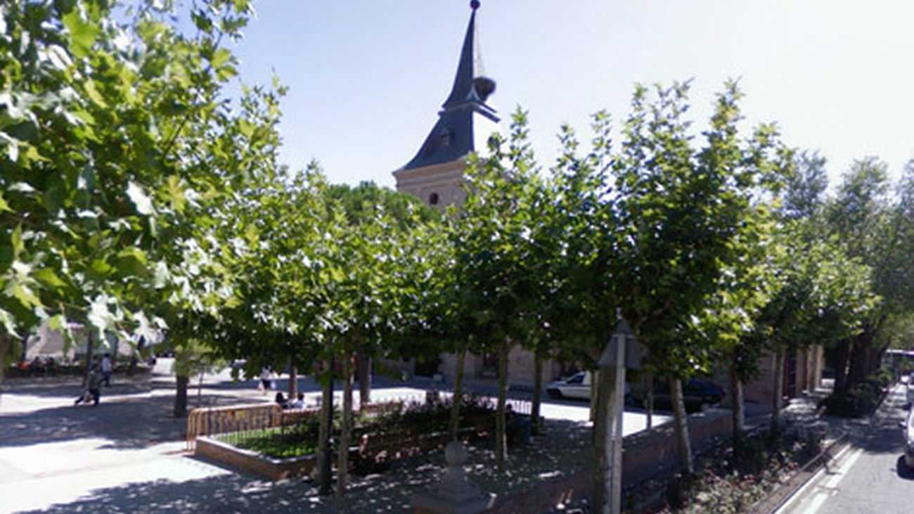 Plaza de Sevilla, en Sevilla la Nueva