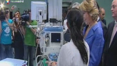 Aguirre inaugura el hospital de Torrejón, el décimo que abre como presidenta