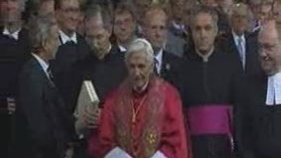 El Papa en el convento de Lutero