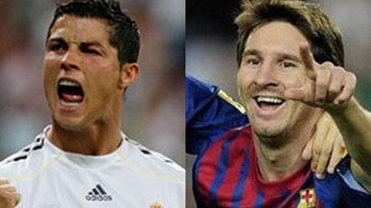 Cristiano Ronaldo y Lionel Messi