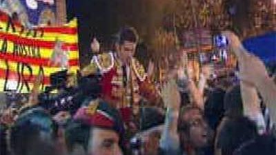Barcelona dice adiós a los toros con gritos de "libertad" y una gran faena de José Tomás
