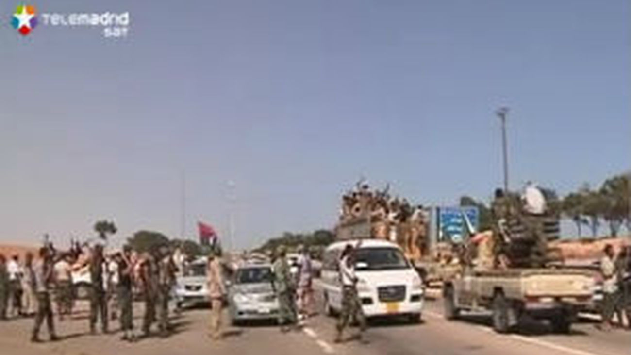 Los rebeldes libios entran en el centro de Sirte y controlan puntos estratégicos