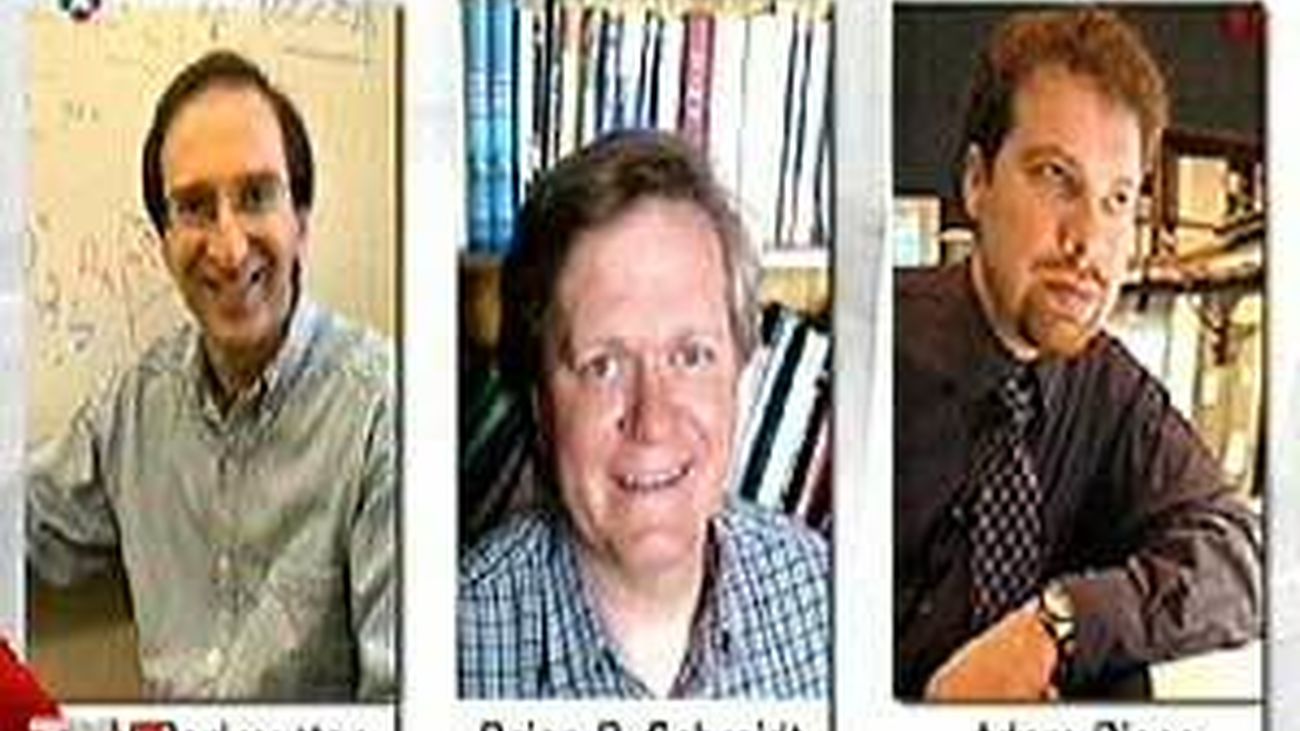 Los estadounidenses Perlmutter, Schmidt y Riess ganan el Nobel de Física 2011