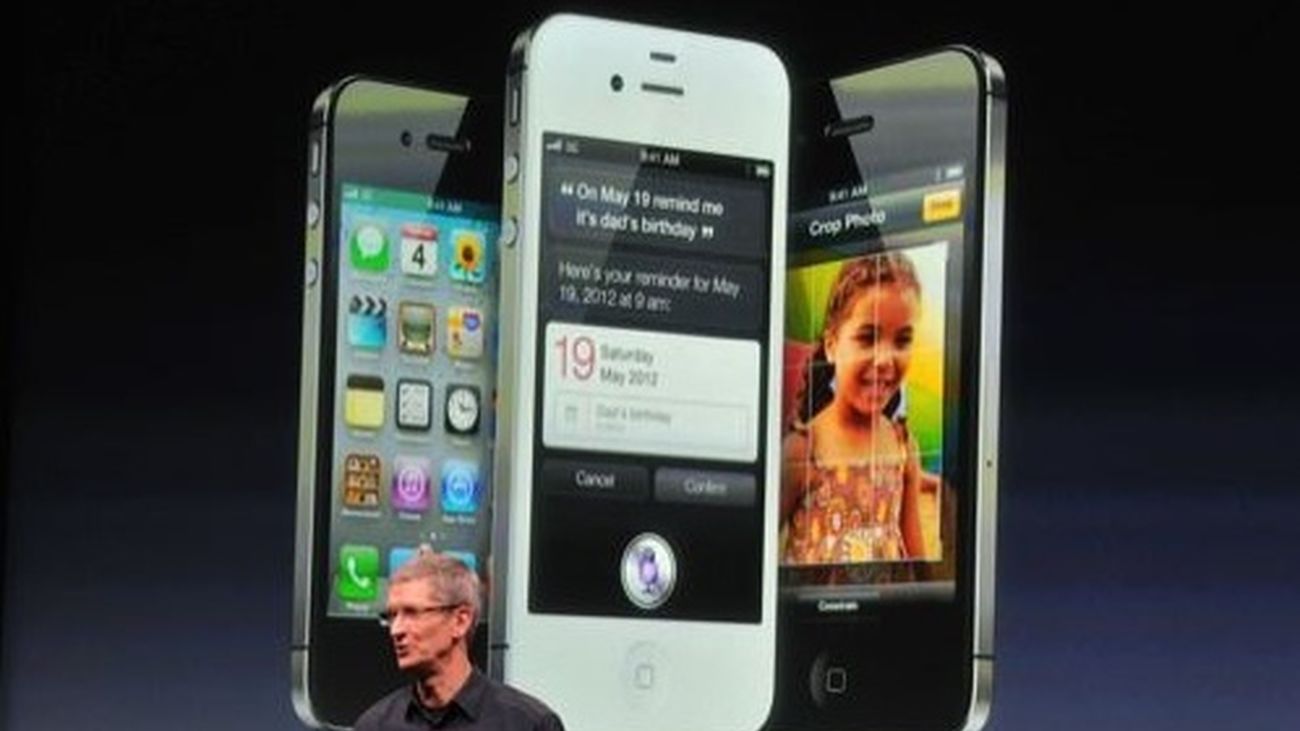 Apple anuncia el iPhone 4S, siete veces más rápido que el modelo original