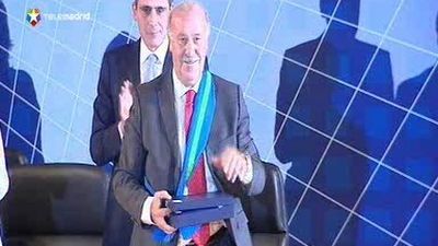Del Bosque, Lissavetzky y Deferr reciben la Gran Cruz al Mérito Deportivo