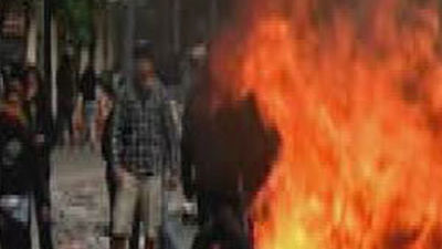 Las protestas estudiantiles de Chile acaban en "batalla campal"