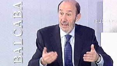 Rubalcaba propone una agencia financiera que unifique las ayudas públicas