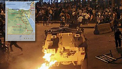 El Ejército reprime con dureza a los cristianos coptos