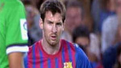 Málaga 1 Barsa 4, con hat-trick de Messi