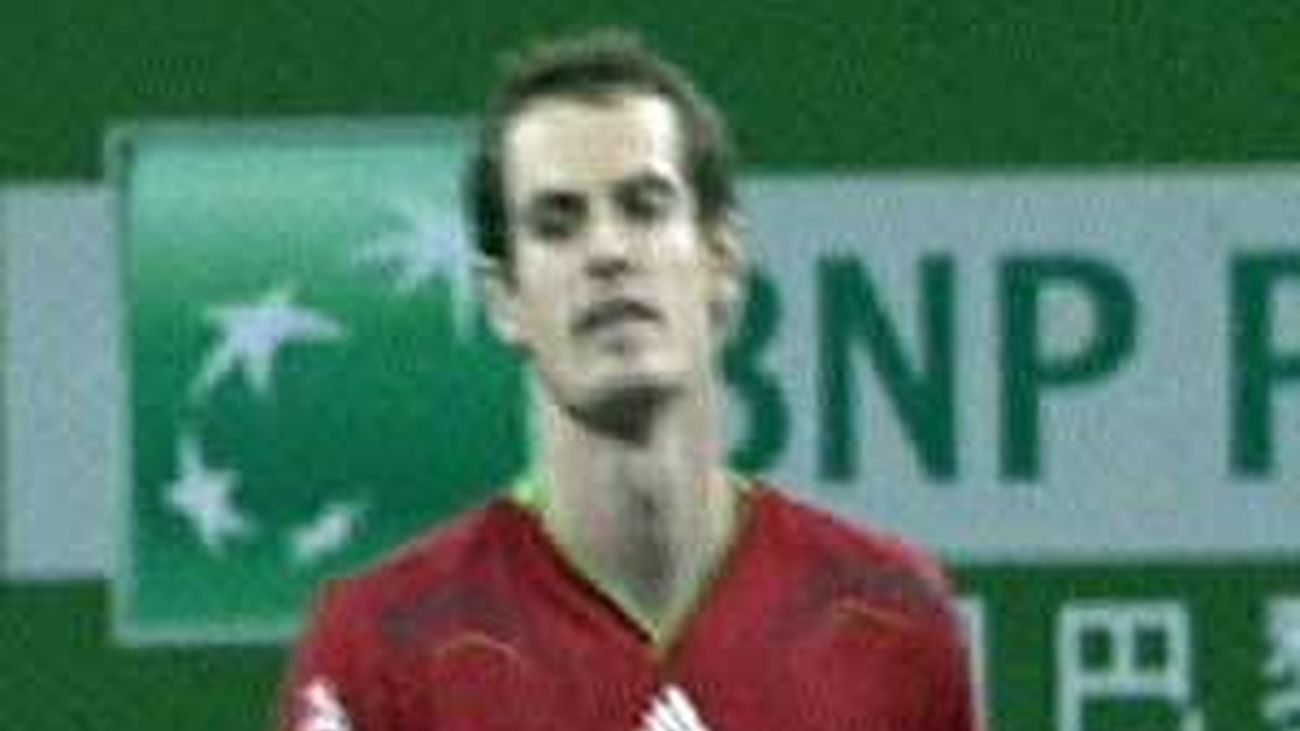 Murray vence a Ferrer por 7-5 y 6-4 en la final del Masters de Shanghái