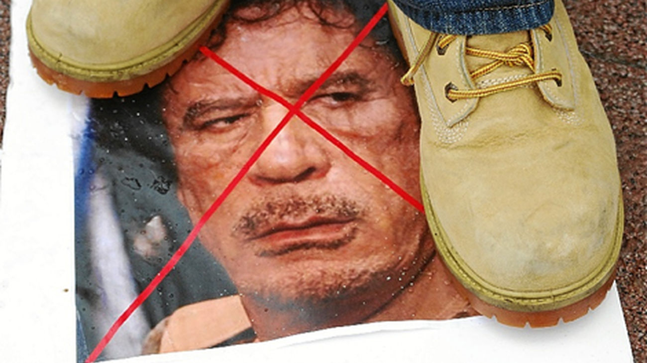 Gadafi adios