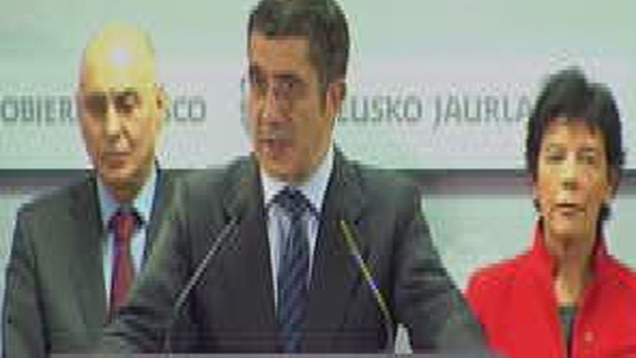 Patxi López comparece tras el comunicado de ETA