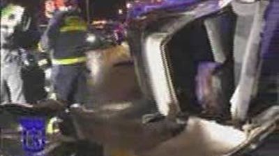 Dos heridos en la A-42 tras un choque frontal provocado  por otro kamikaze