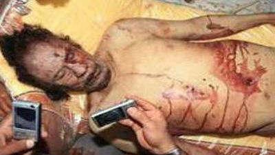 Las autoridades libias rechazan una investigación internacional sobre la muerte de Gadafi