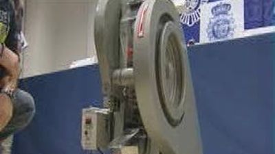 Intervenida la mayor "entabletadora", que podía elaborar 7.000 pastillas por hora